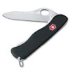 Victorinox Swiss Army One-Hand Sentinel Non-Serrated Lockblade Swiss Army Knife With Clip 1 Victorinox Swiss Army One-Hand Sentinel Non-Serrated Lockblade Swiss Army Knife With Clip -Quality Knives Store SA08416M3 1